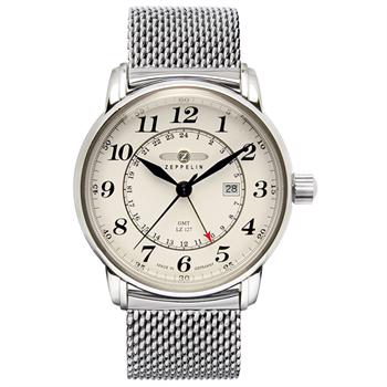 Graf Edelstahl Herrenuhr von Zeppelin, 7642M-5